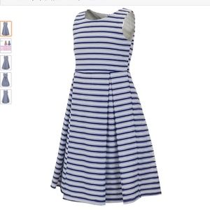 Emma Riley Girls Classic Sleeveless Pleated Skirt